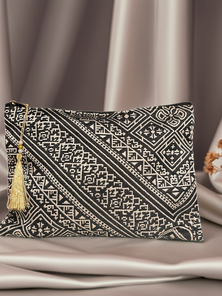 Black - Imperial Moroccan Clutch Bag